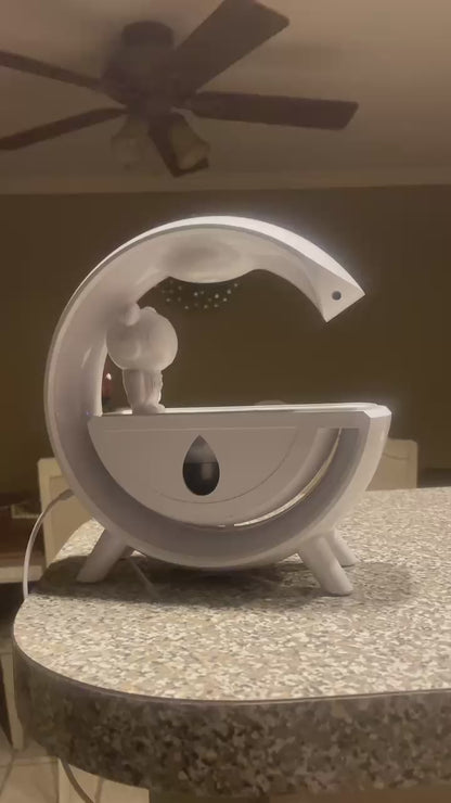 Water Drop Backflow Anti-gravity Humidifier Ambience Light