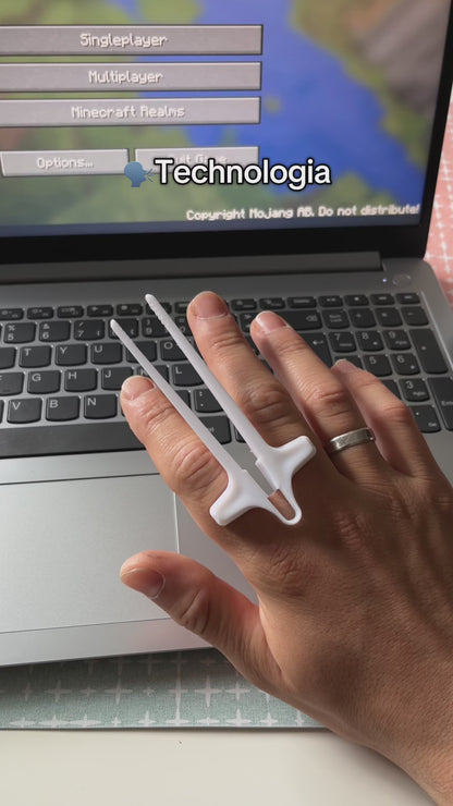 New Creative Finger Chopsticks Lazy Auxiliary Clip